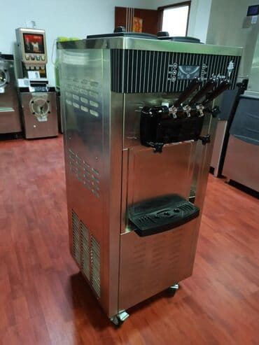 оборудование для производства кукурузных палочек: Фризер для мягкого мороженого Производительность 25 л/час Напряжение — 1