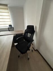 шкафчик на кухню: Офисное кресло, С колесиками, цвет - Черный, Самовывоз — 2