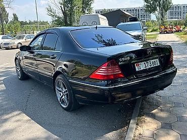 Транспорт: Mercedes-Benz 220: 1999 г., 5 л, Автомат, Бензин, Седан — 4