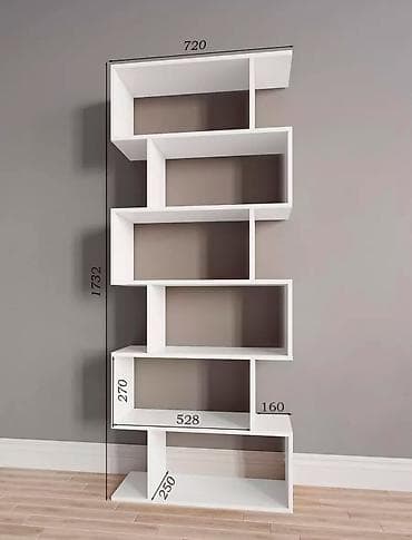 Офисная мебель: Книжная полка, ЛДСП, Напольная — 3