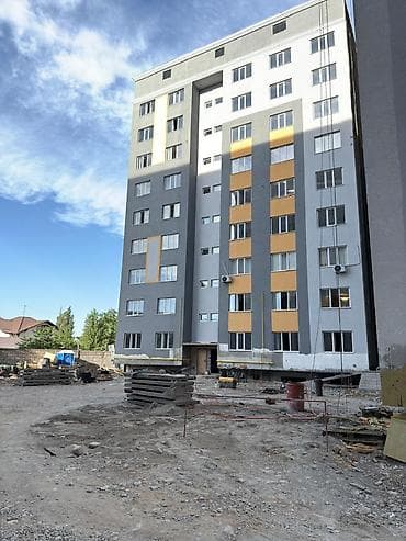 Квартиры: 1 комната, 45 м², Киргизия 1 106 серия, 7 этаж, Евроремонт — 7