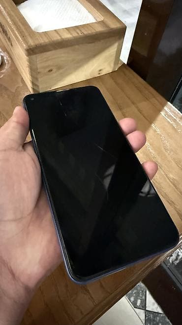 Redmi, Redmi Note 9, Б/у, 128 ГБ, цвет - Синий, 2 SIM