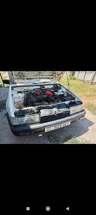 тайота филдер: Mazda 626: 1986 г., 2 л, Механика, Бензин, Седан — 9