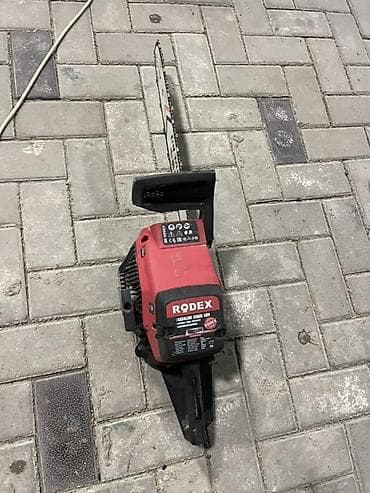 Бензопила RODEX (Gasoline Chain Saw) - Тип: бензиновая цепная пила -