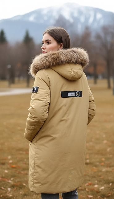 Пуховик, Длинная модель, 3XL