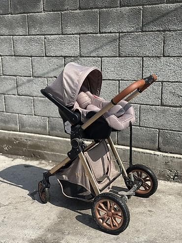 двойной велосипед: Продам коляску 2в1 (люлька + прогулочный блок). Хорошее состояние — 5