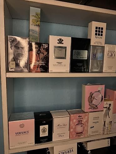 Жеке буюмдар: Коллекция парфюмерии: женские и мужские ароматы в фирменных коробках — 4