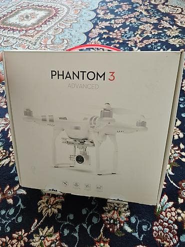 DJI phantom 3 advanced в отличном состоянии летал несколько раз всё