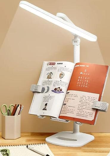 Сүрөттөр жана портреттер: Настольный держатель для книг/планшета с LED-подсветкой - — 3