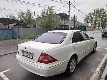 v class: Mercedes-Benz S-Class: 2002 г., 3.2 л, Типтроник, Бензин, Седан — 6