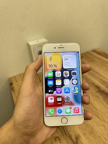 iphone 7 plus 32: IPhone 6s, Б/у, 128 ГБ, Серебристый, Зарядное устройство, Чехол, Коробка, 100 % — 5