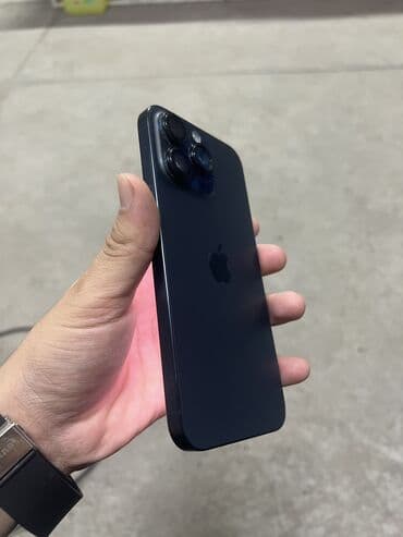 айфон 1 терабайт: IPhone 15 Pro Max, Колдонулган, 512 ГБ, Blue Titanium, 88 % — 6