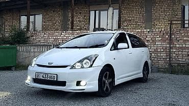 белый byd e2: Toyota WISH: 2003 г., 1.8 л, Автомат, Бензин, Минивэн — 4