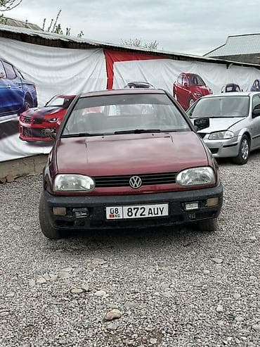 e6 3: Volkswagen Golf: 1993 г., 1.6 л, Ручные, Хэтчбэк — 1