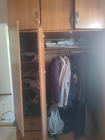 арзан шкафтар: Шифоньерлер, кийидер үчүн шкафтар, Колдонулган, Түз, ЛДСП — 1