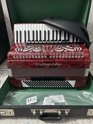 Синтезаторы: Продаю германский аккордеон Вельтмейстер каприз Состоянии эн жакшы — 9