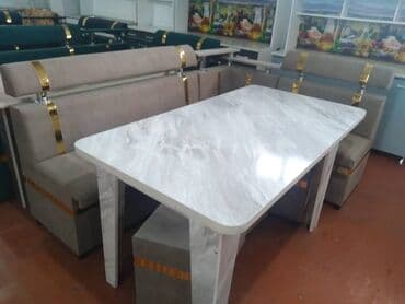 стол со стульями для гостиной: Кухонный стол и стул, Новый, Платная доставка — 3