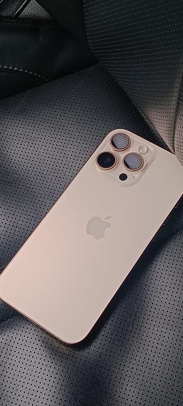 intel core: IPhone 16 Pro Max, Колдонулган, 256 ГБ, Desert Titanium, Заряддоочу түзүлүш, Коргоочу айнек, Каптама, 94 % — 1