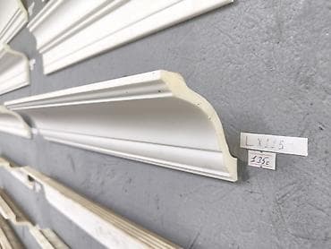 Үй жана бакча: Потолочный декоративный карниз LX115 - Профиль: классический, с — 1