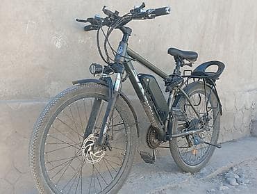 борт тандем: Электровелосипед, Б/у — 3