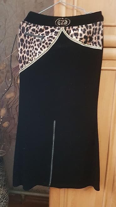 Женские брюки: Юбка, Модель юбки: Карандаш, Макси, По талии — 7