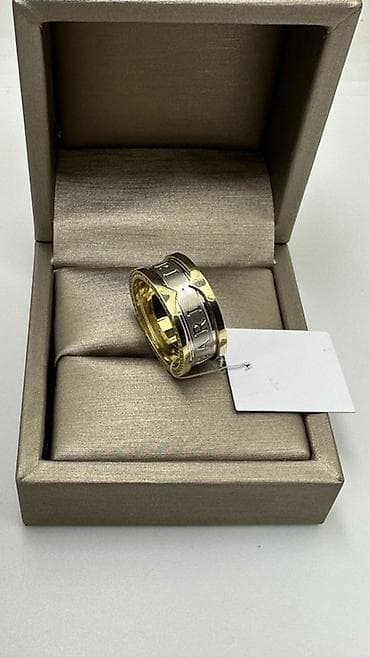 печатка золотой: Кольцо, Проба 585, Женские, Без вставки, Новый — 2