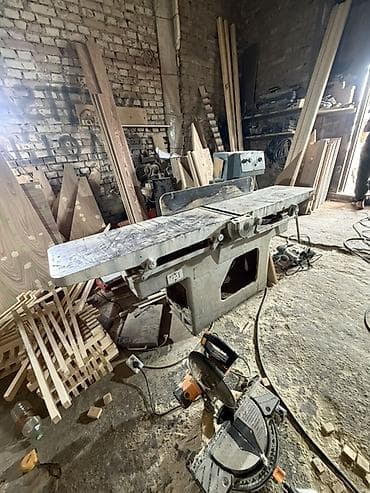 Станок по дереву: фуговально-рейсмусовый/фуганок промышленного класса