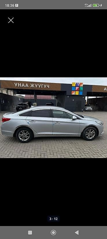 kia k7 2016: Hyundai Sonata: 2016 г., 0.2 л, Автомат, Газ, Седан — 4