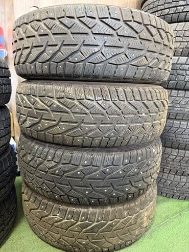 Шины 195 / 60 / R 15, Зима, Б/у, Комплект, Легковые