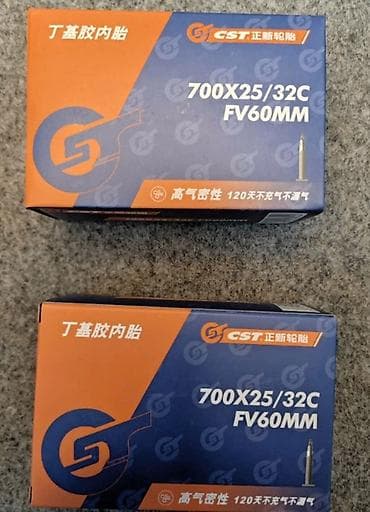type s: Велокамера CST 700×25/32C FV 60 мм — новая Продаётся новая — 1