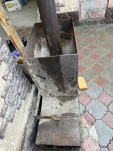 чугунный унитаз: Металлическая банная печь с баком под воду и не большой каменкой на — 2