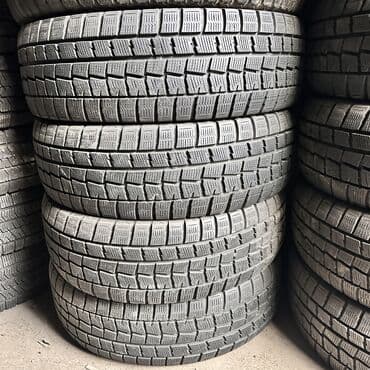 шины 195: Шины 195 / 65 / R 15, Зима, Б/у, Комплект, Легковые, Япония, Dunlop — 1