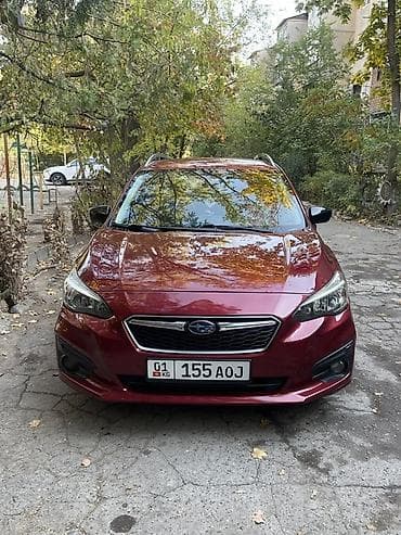 Транспорт: Subaru Impreza: 2017 г., 2 л, Вариатор, Бензин, Универсал — 1