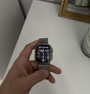 apple magic keyboard: Смарт-часы Apple Watch Ultra 3 с металлическим миланским браслетом — 2