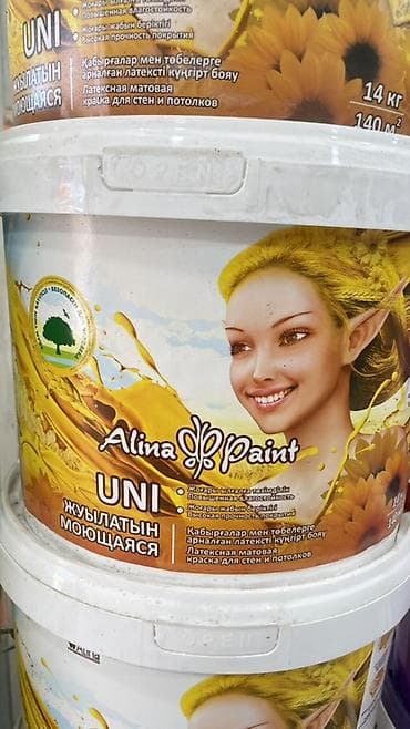 Внутренняя отделка: Краска латексная моющаяся Alina Paint UNI - Назначение: для стен и — 2
