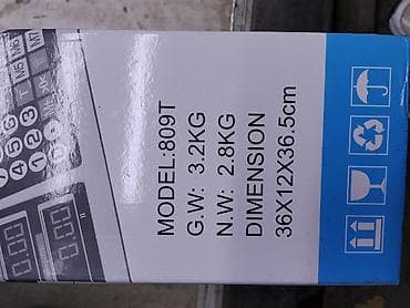 Электронные торговые весы ACS, модель 809T. Особенности и функции: - — 2