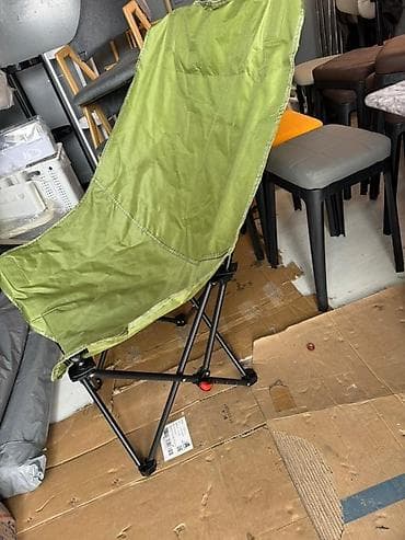Походный складной стул, Другой материал, цвет - Зеленый