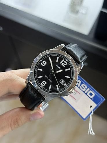 Кол сааттар: Классикалык сааттар саат, Casio, Жапония, Суу өткөрбөөчү, Унисекс, Жаңы — 1