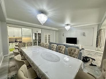 osh flats: 3 комнаты, 132 м², 5 этаж, Дизайнерский ремонт — 5