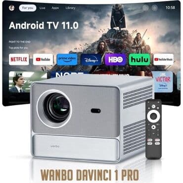 🔥 **DaVinci 1 Pro Google TV — үйүңүздөгү кинотеатрдын жаңы деңгээли!**