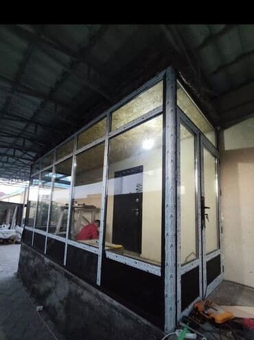 пластиковые окна на балкон: Пластиковое окно на заказ, Тип окна: Фасадные, Форточка, Витражные, Бесплатная установка, Без рассрочки — 23