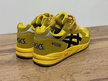 проба 5925: Мужские кроссовки, 41, Asics, Б/у, цвет - Желтый, Самовывоз, Платная доставка — 2