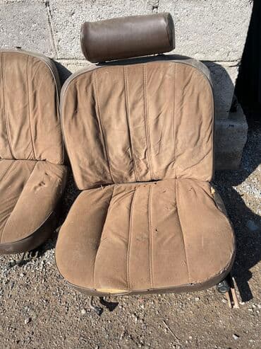 Переднее сиденье, Велюр, ВАЗ (LADA) 1988 г., Б/у, Оригинал, Россия