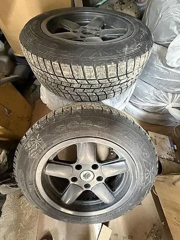 зимние шины 15р: Колеса в сборе 195 / 65 / R 15, Зима, Комплект, Легковые, Литые, отверстий - 5 — 2