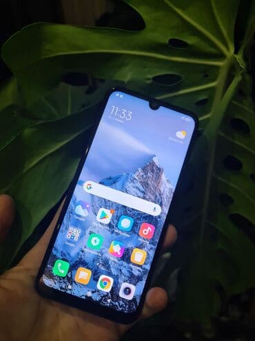 телефон до 3000: Redmi, Redmi Note 7, Б/у, 64 ГБ, цвет - Синий, 2 SIM — 3