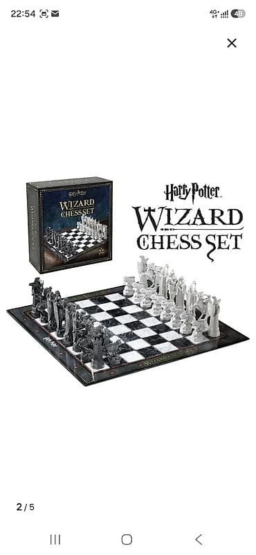 для игры: Шахматный набор Wizard Chess Set по мотивам «Гарри Поттера» ♟️В — 2
