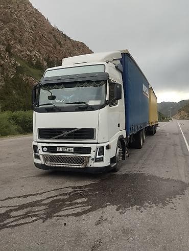 Транспорт: Тягач, Volvo, Тентованный — 1