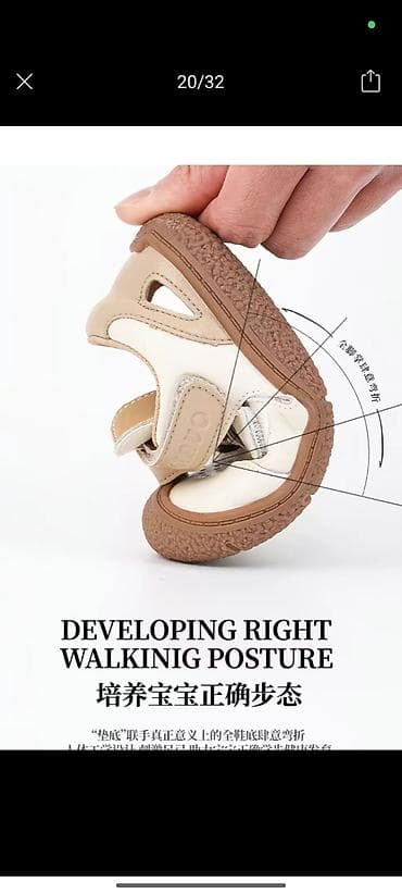 кийим ош: Новые детские сандалии GINUORAT - Пол: унисекс, для малышей - Цвет — 3