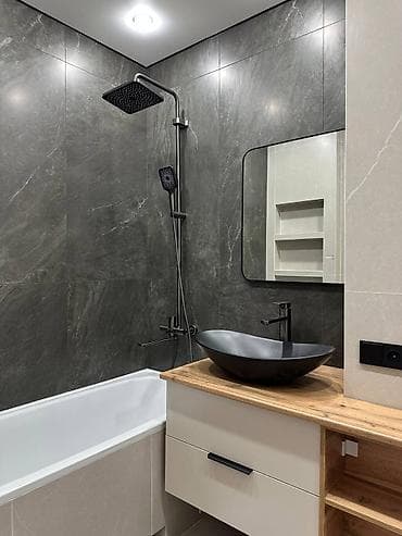 discovery studio: 2 комнаты, 62 м², Асанбай мкр Элитка, 13 этаж, Дизайнерский ремонт — 8