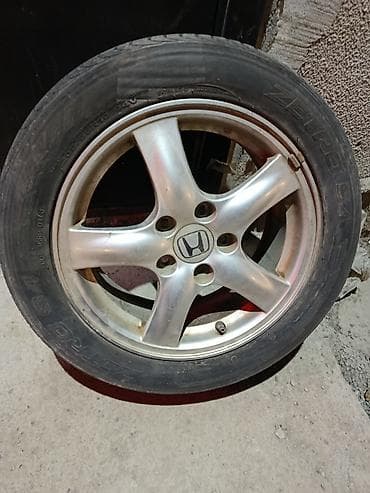 6x139 7: Колеса в сборе 205 / 55 / R 16, Лето, Б/у, 1 шт, Легковые, Литые, отверстий - 4 — 1